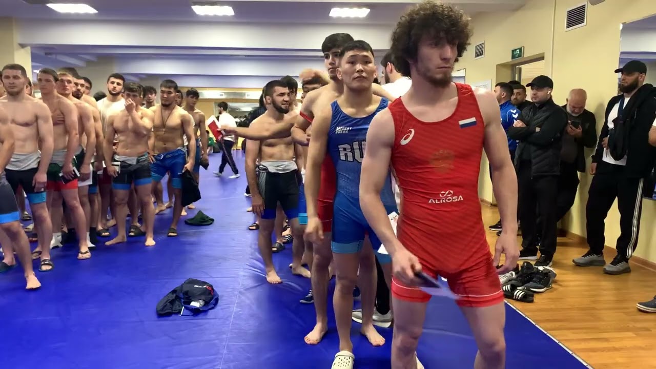 Взвешивание борцов до 61 и 70 кг. Турнир памяти Али Алиева 2025.