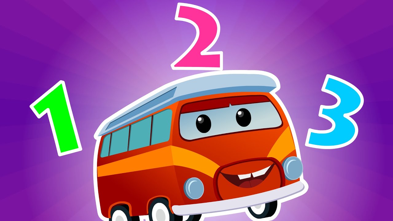 Zeek And Friends - Number Song For Kids | Learn Number | cars cartoons
