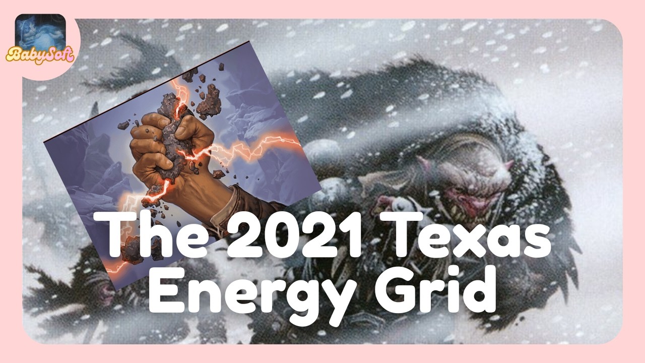 The Energy Company is Covered in Snow