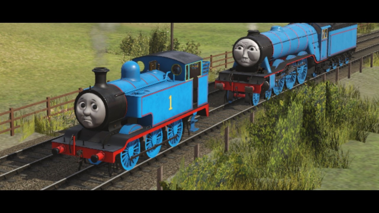Gordon runs over Thomas but in TRS19