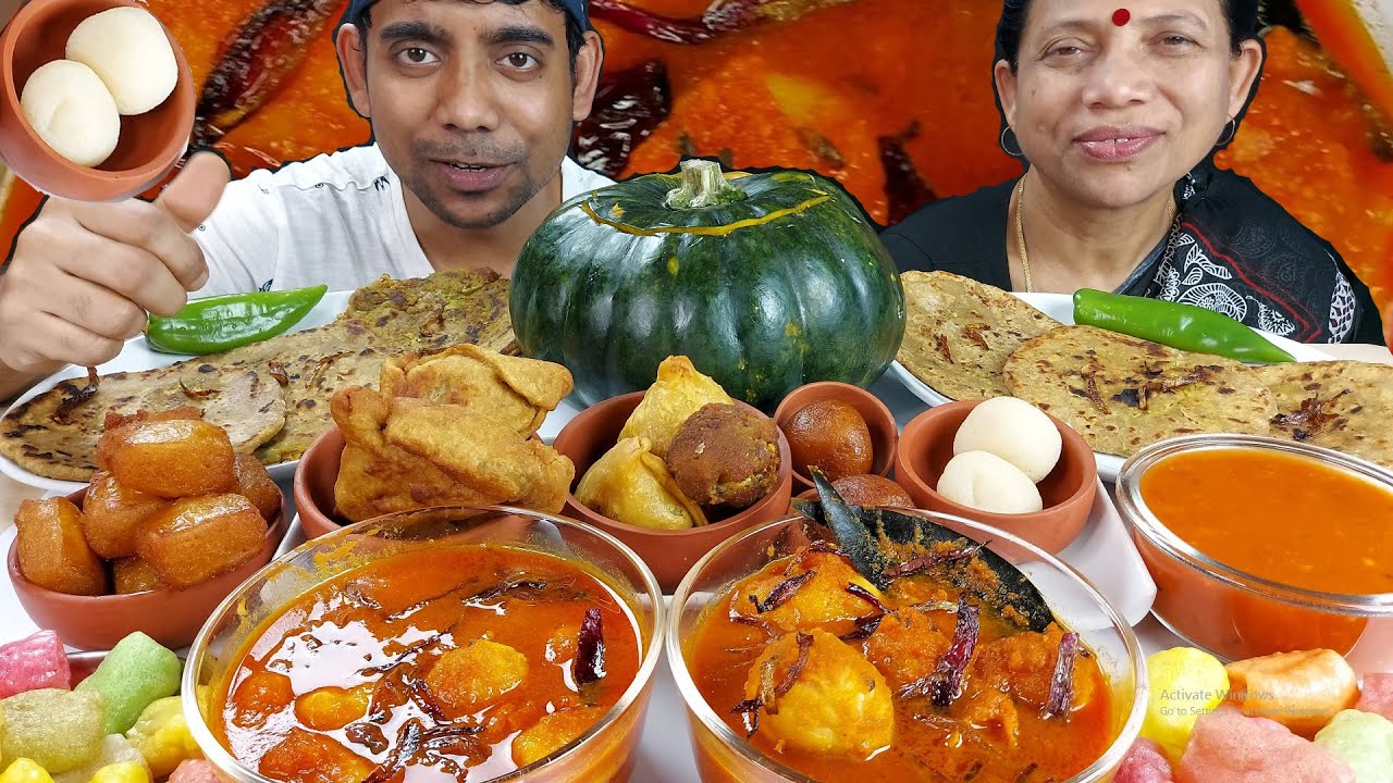 Eating So Yummy Food Mukbang Indian Delicious Food
