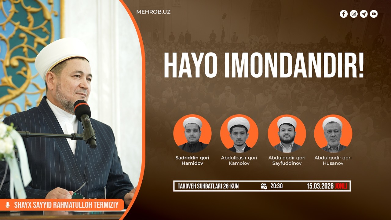 Hayo imondandir! | 15.03.2026