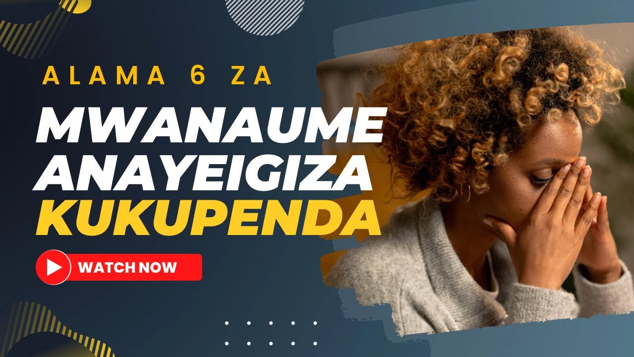 ANAIGIZA KUKUPENDA! #mahusiano #mapenzi #upendo