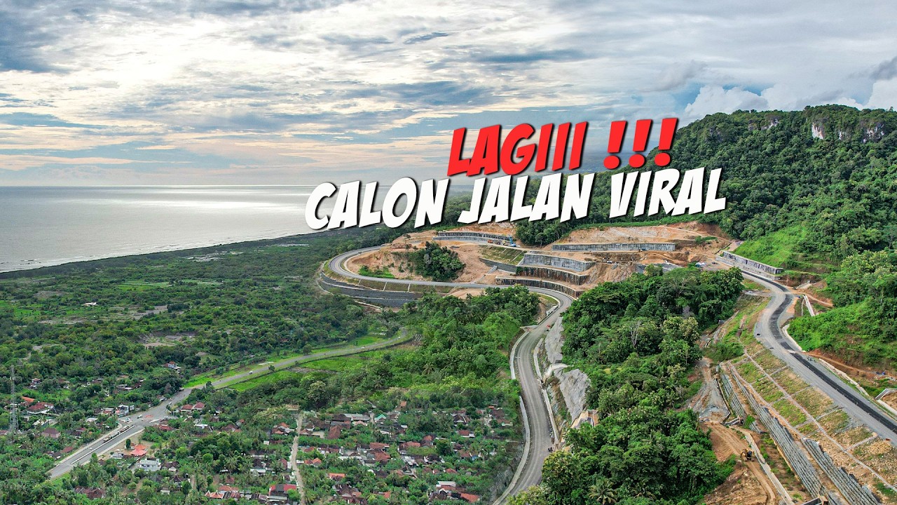 ON PROGRES ‼️ PANTAUAN UDARA PEMBANGUNAN CALON JALAN VIRAL JJLS KELOK 18 YOGYAKARTA