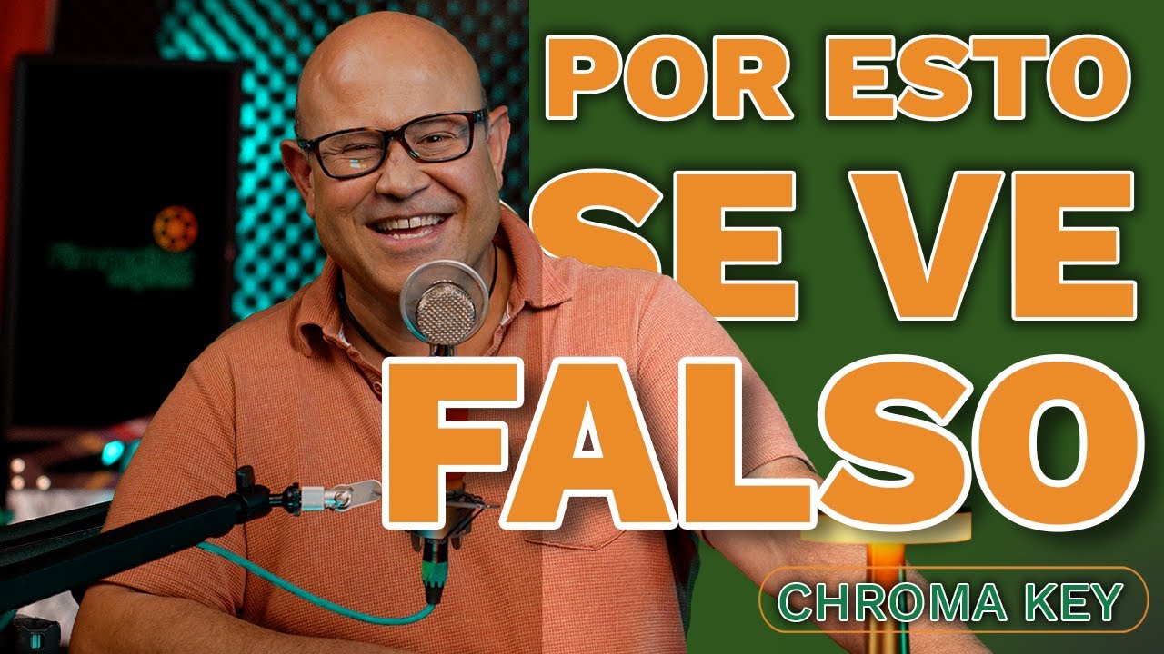 Por esto tu chroma key se ve FALSO | Why your green screen looks FAKE