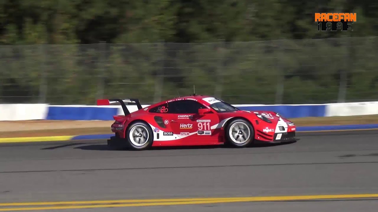 Porsche 991 RSR Coca-Cola pure Sound Petit Le Mans 2019 Road Atlanta