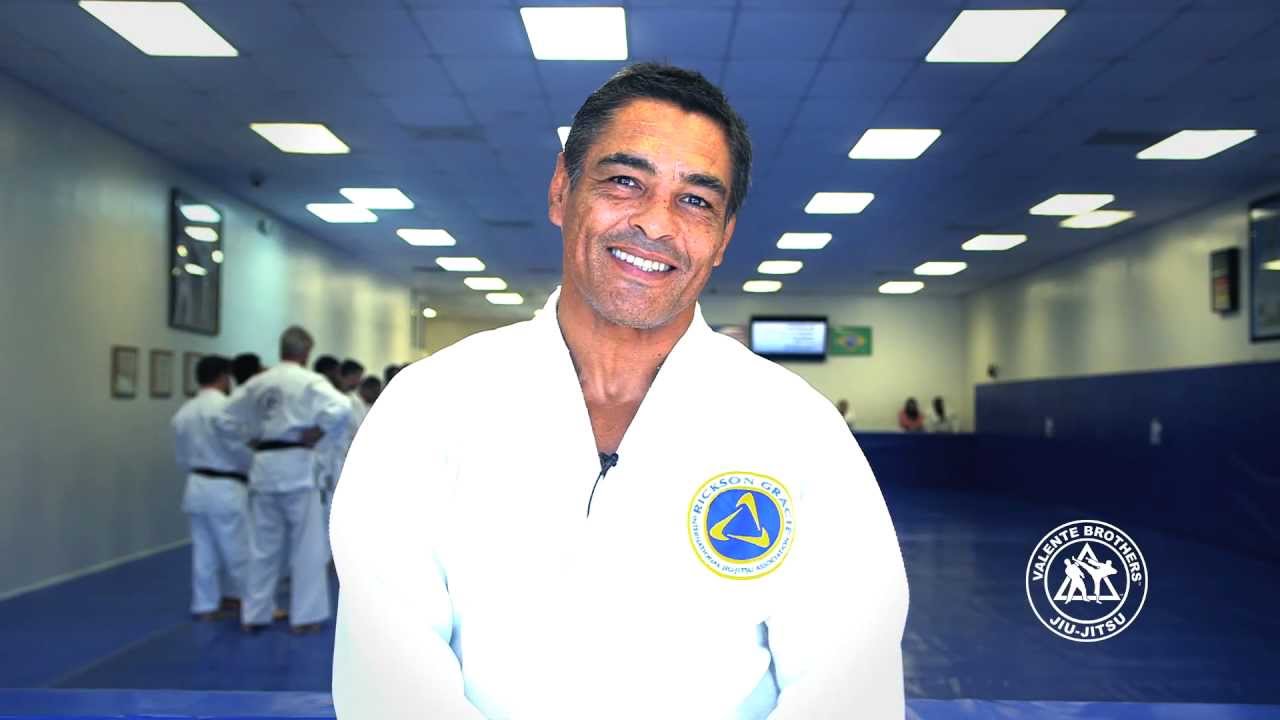 Rickson Gracie at teaching at Valente Brothers in Miami