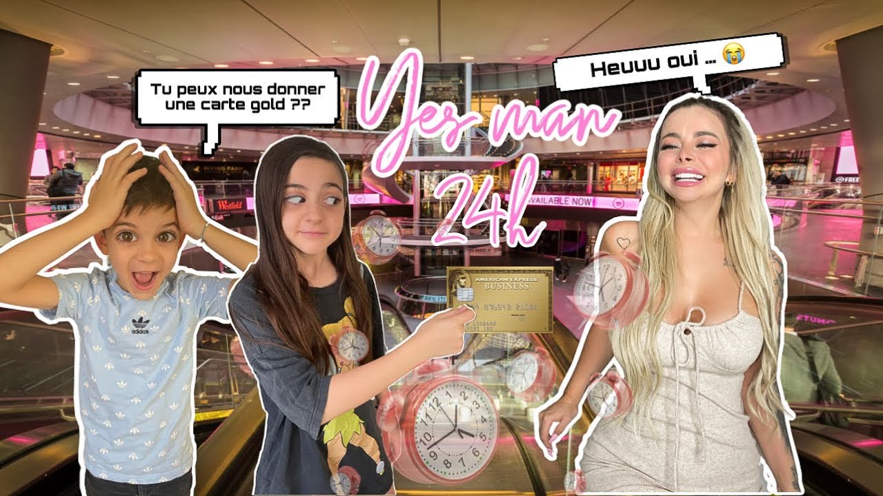 YES MAN CHALLENGE PENDANT 24h ( tout est permis ) 🤣