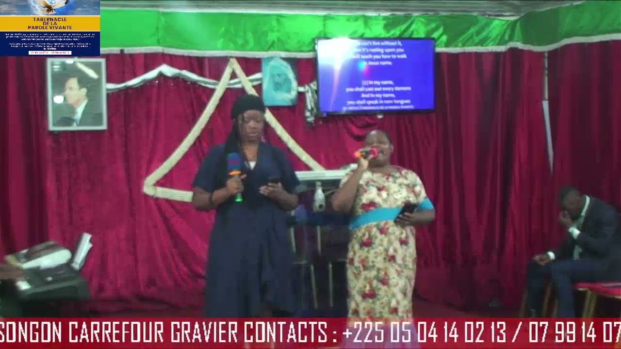 C'est l'onction qui fait la différence  It's the anointing that makes the difference Sr Virt & Gift 