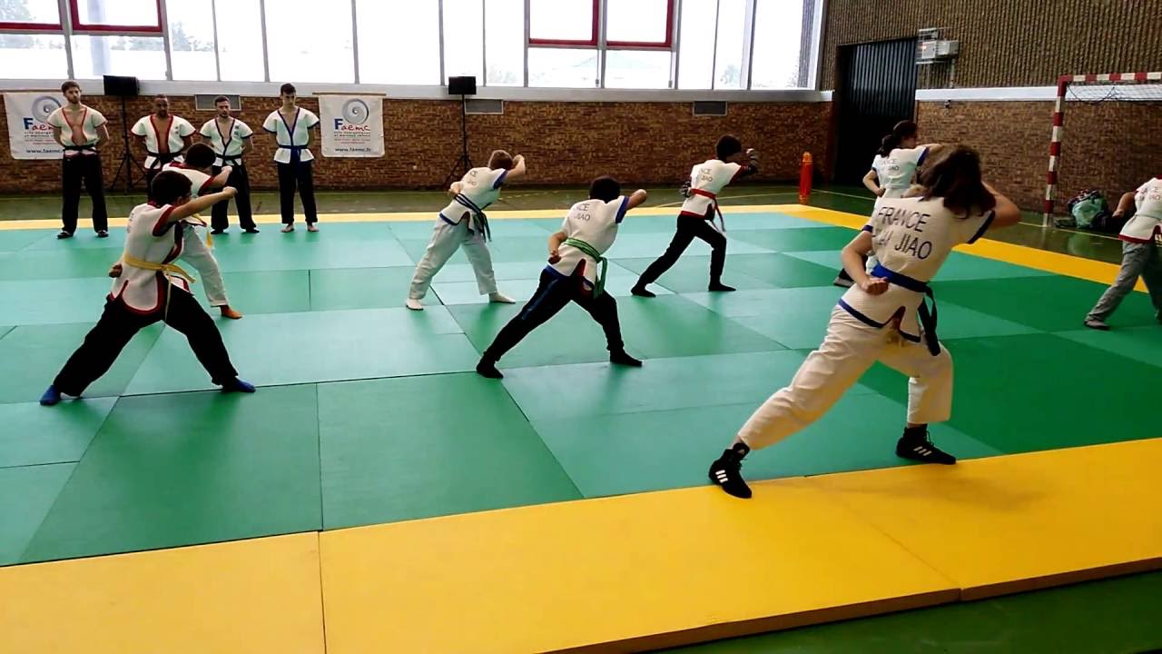 DEMONSTRATION SHUAI JIAO AU FESTIVAL DES ARTS MARTIAUX CHINOIS DE LA FAEMC