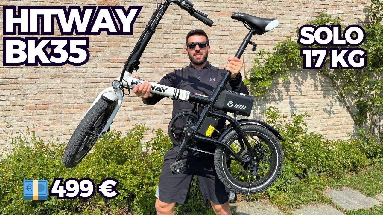 QUESTA BICI PIEGHEVOLE È VERAMENTE SPETTACOLARE - HITWAY BK35