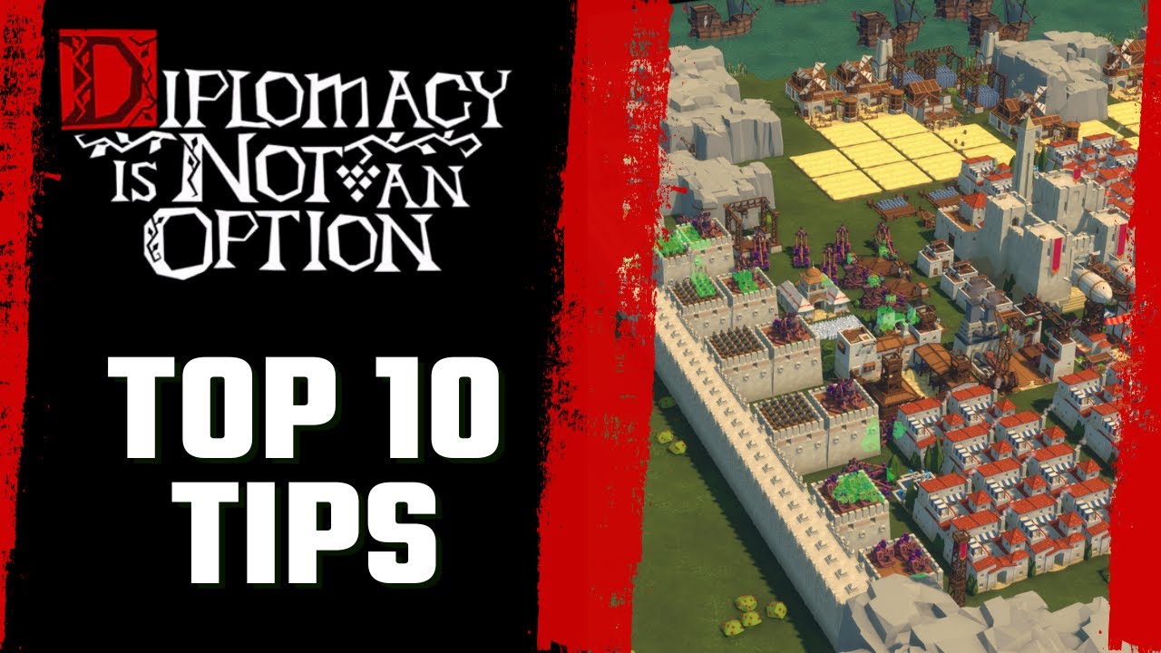 DIPLOMACY IS NOT AN OPTION - TOP 10 TIPS to master this HARD game!