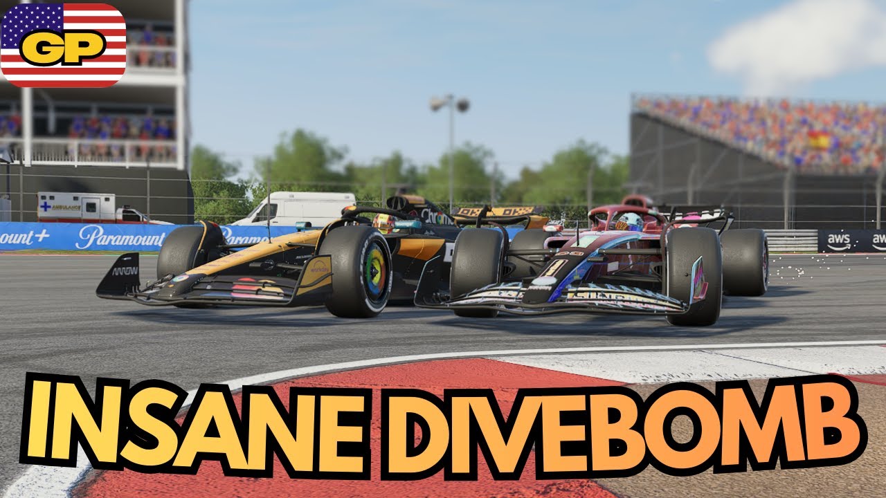 Russell’s INSANE Divebomb on Piastri on FINAL LAP!! - Texas GP War  | F1 25 My Team - S4 EP 56