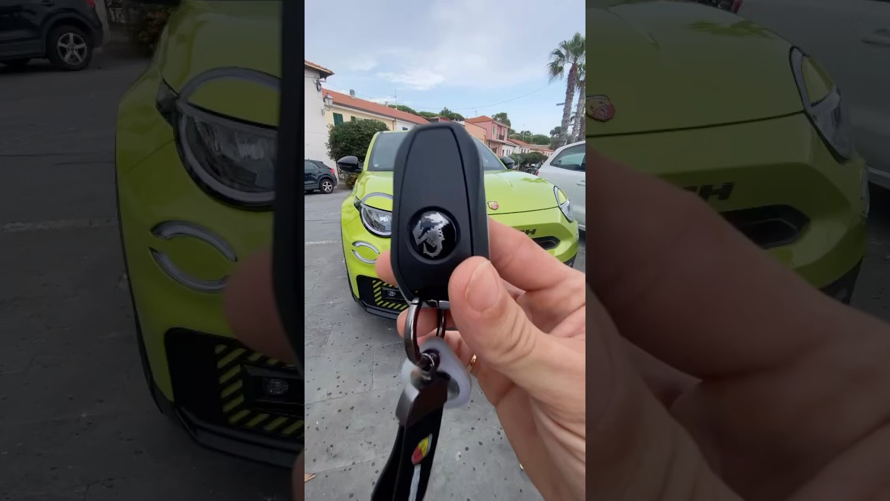 Nuova 600 Abarth -fine settimana, TEST DRIVE Montecarlo. #testdrive #abart #nuova #600