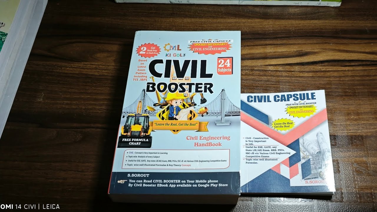 CIVIL BOOSTER NEW EDITION REVIEW ♥️ #education #civil #civilbooster #civilkigoli #ssc