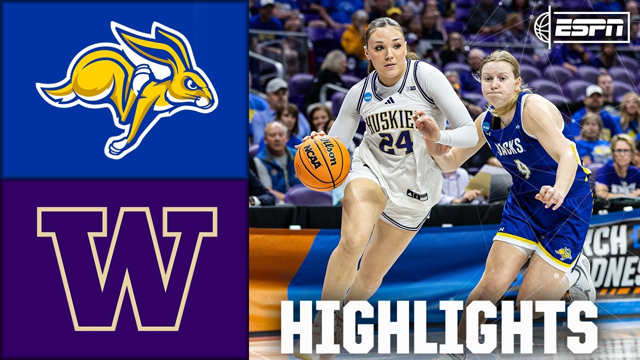 Round of 64: South Dakota State vs. Washington | Full Game Highlights | NCAA Tournament