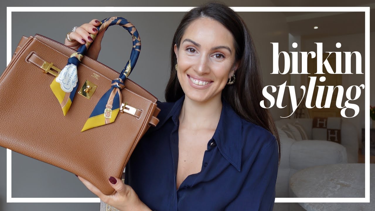 СУМКА HERM&Egrave;S BIRKIN | Как завязать твилли и распаковка ювелирных изделий, модный стиль | Пиа #рос...
