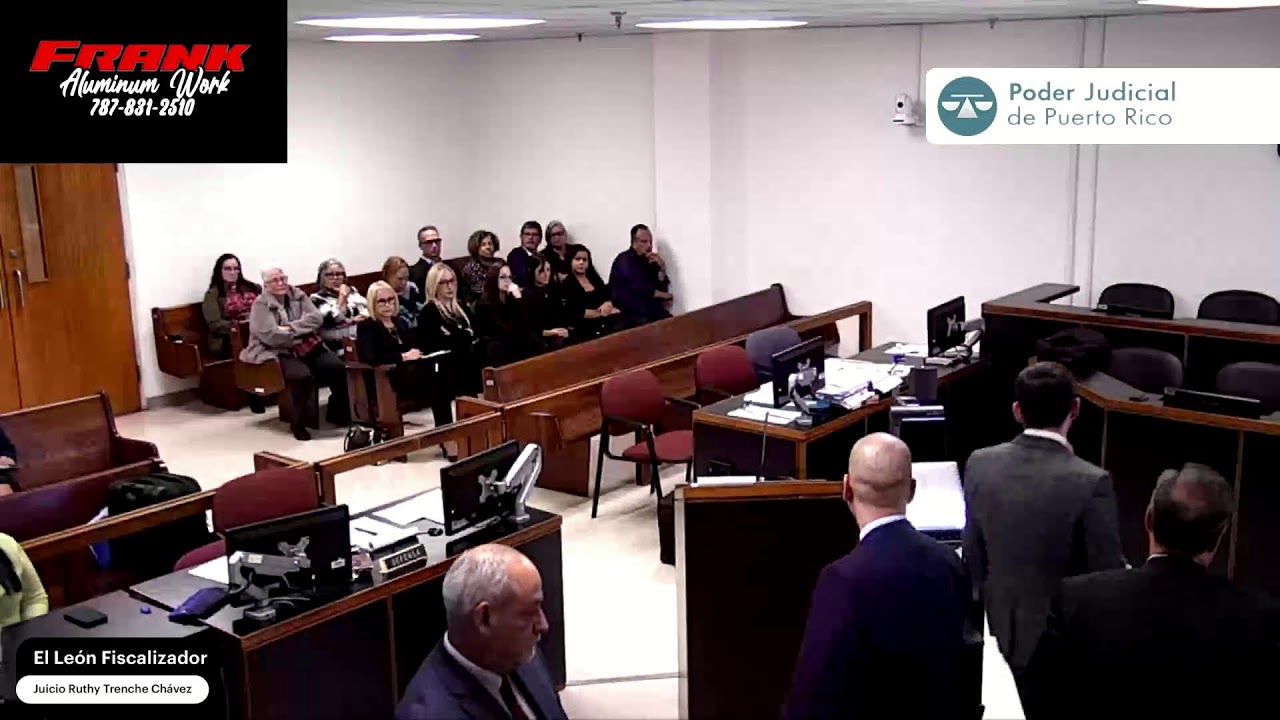 #PUERTORICO  #CAROLINA 5 Día pm Centro Judicial de Carolina el juicio contra Ruthy Trenche Chávez.