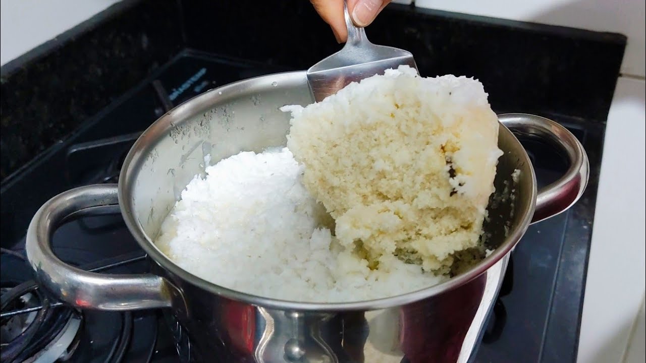 Cuscuz de carimã/puba | Simples e fácil