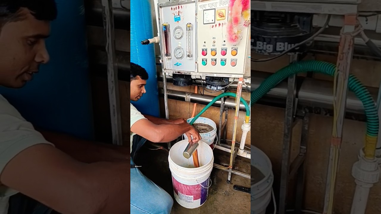 ro plant membrane cleaning