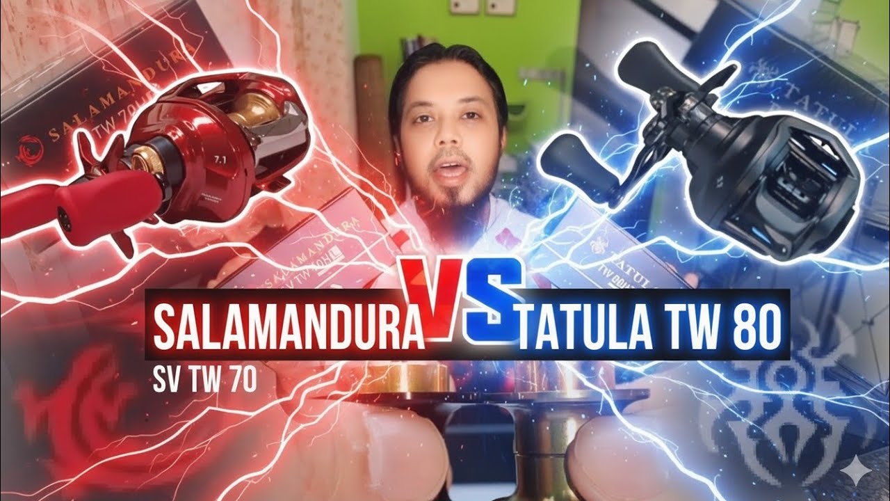 Daiwa Baitcaster Comparison: Salamandura SV TW70 HL Vs Tatula TW 80HL