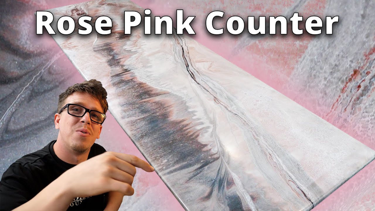 Rose Pink Marble Epoxy Recipe | Stone Coat Epoxy