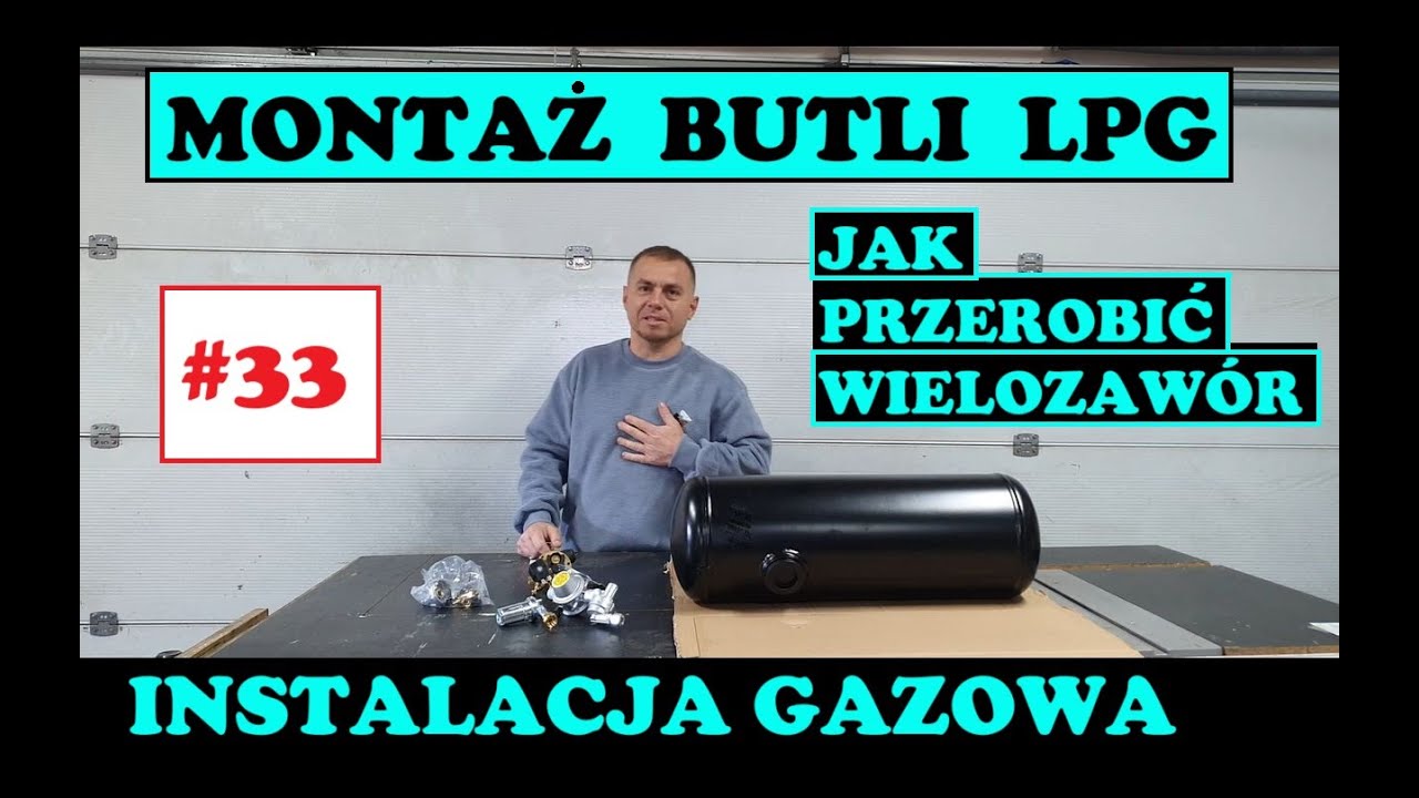 BUDOWA KAMPERA #33. Montaż butli Lpg w kamperze, przyczepie. Instalacja gazowa w kamperze. GasBank
