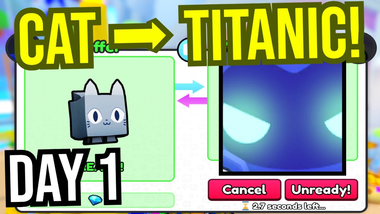 Cat To Titanic #1 | First 1 Million Diamonds And More!