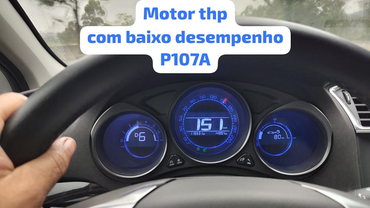Citroen C4 falhando  P107A