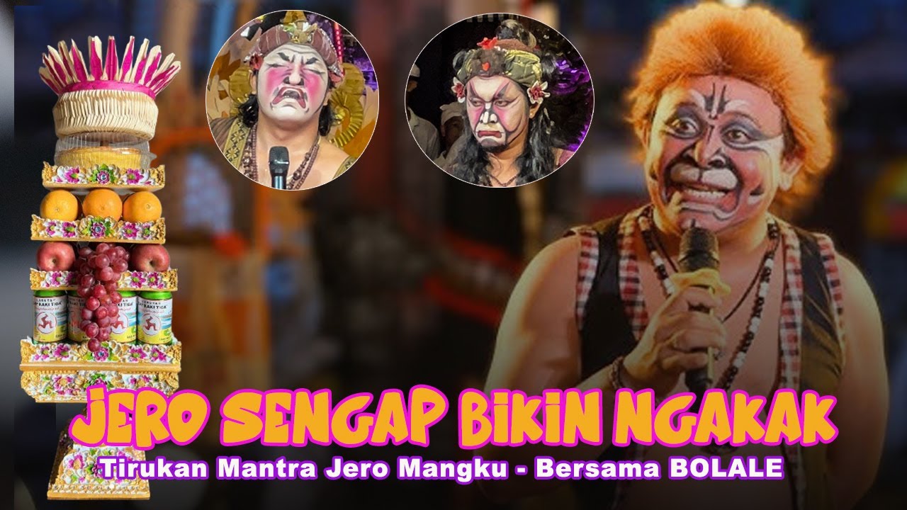 Jero SENGAP Tirukan Mantra Jero Mangku Bikin NGAKAK | Bersama Mang Ek Ok  BOLALE Sang CEO