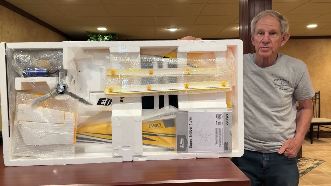 New E-Flite Super Timber assemble and flight