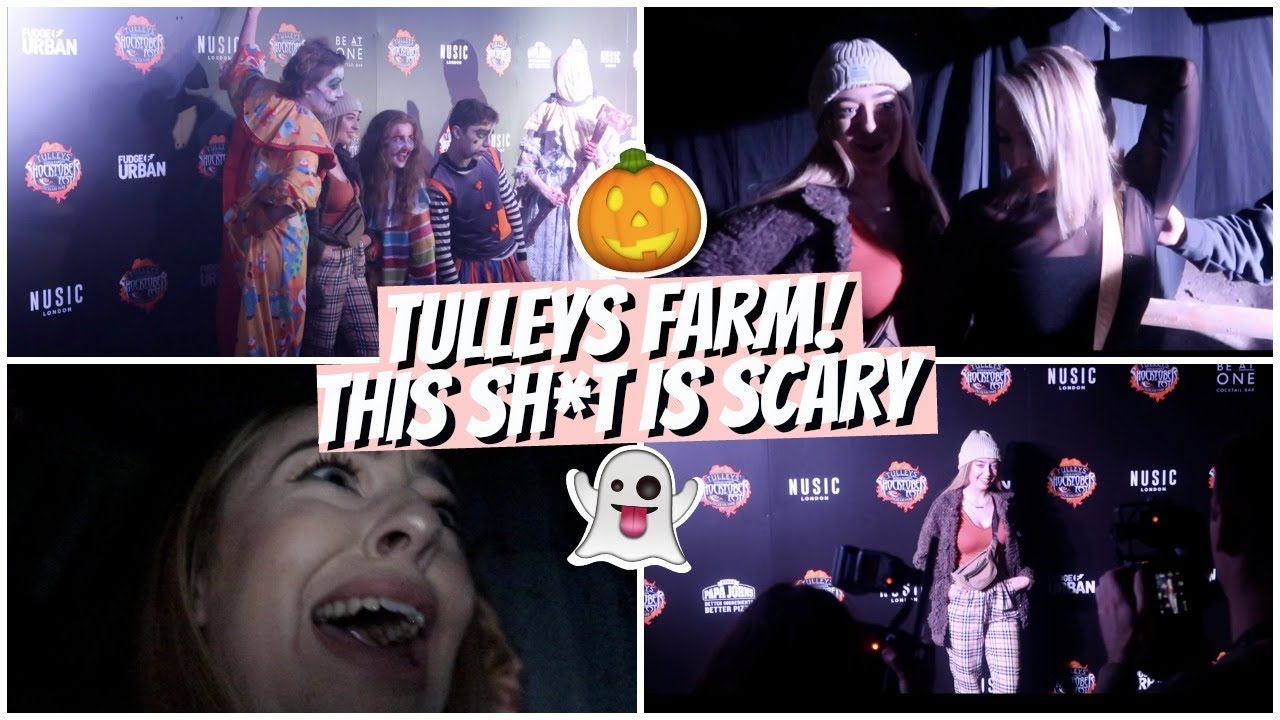 THE SCARIEST NIGHT AT TULLEY'S FARM! AKA MY DOUBLE CHIN FOR 12 MINUTES STRAIGHT