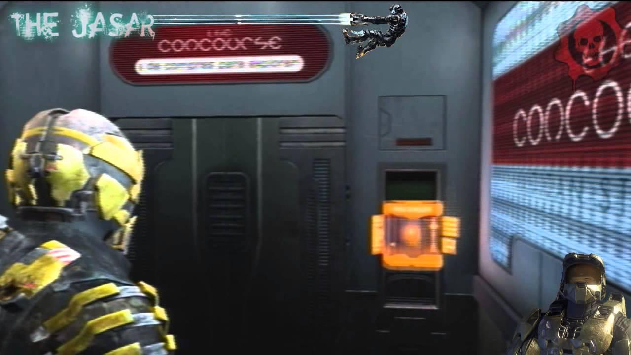 Dead space 2 Creditos infinitos glich antes de encontrar a elie. Full.