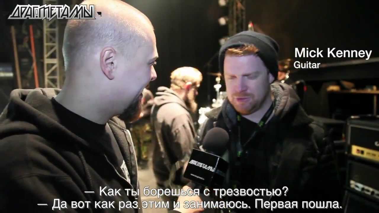 Anaal Nathrakh live in Moscow, Russia 03/23/2013