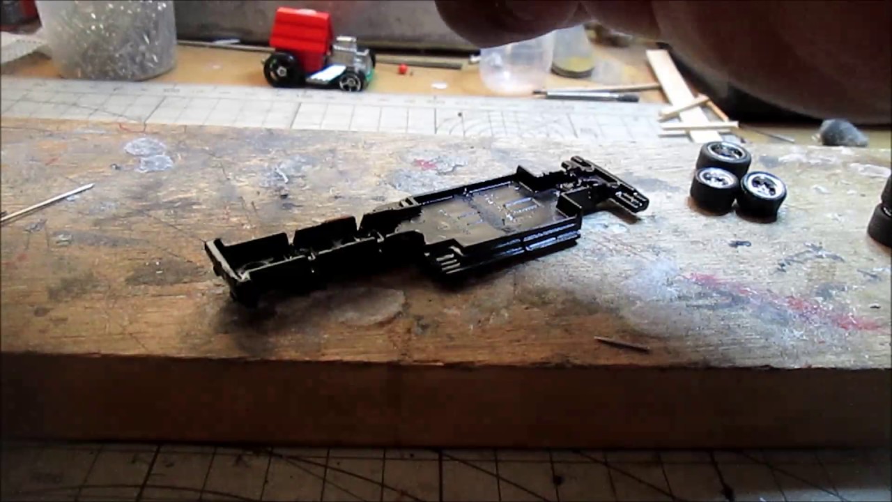 Como hacer ejes nuevos para los hotwheels