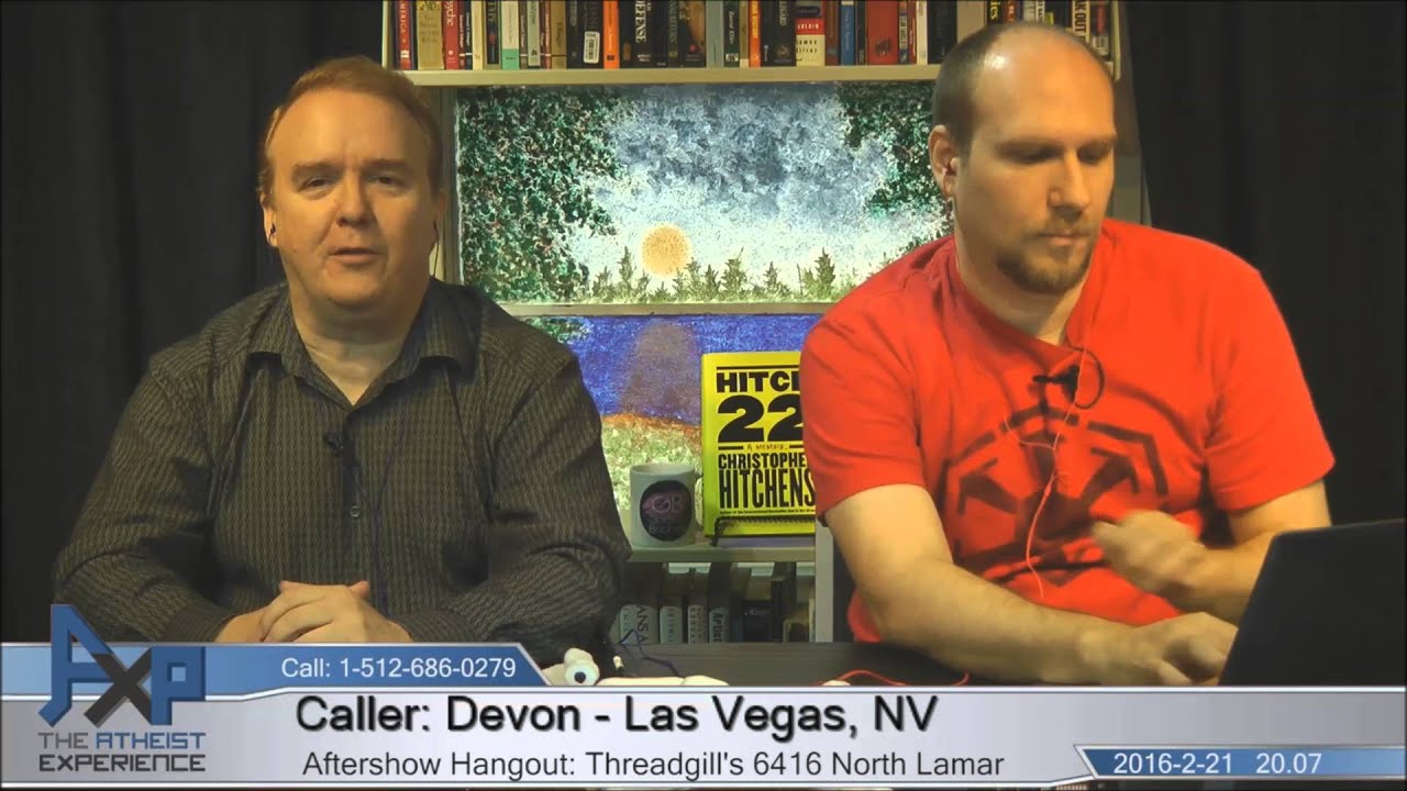Atheist Experience 20.07 with Russell Glasser and Martin Wagner