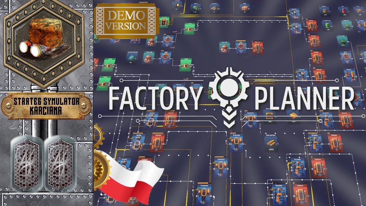 Planowanie Produkcji z Użyciem Kart Proste W Wykonaniu Świetne w Ogrywaniu # Factory Planner #Demo