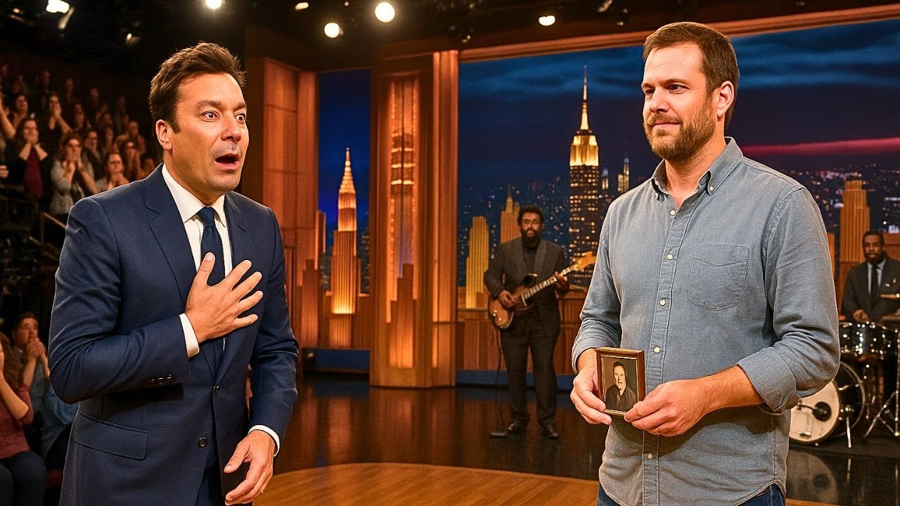 Jimmy Fallon SPEECHLESS When Robin Williams&rsquo; Son Suddenly Appears On Stage Without Warning