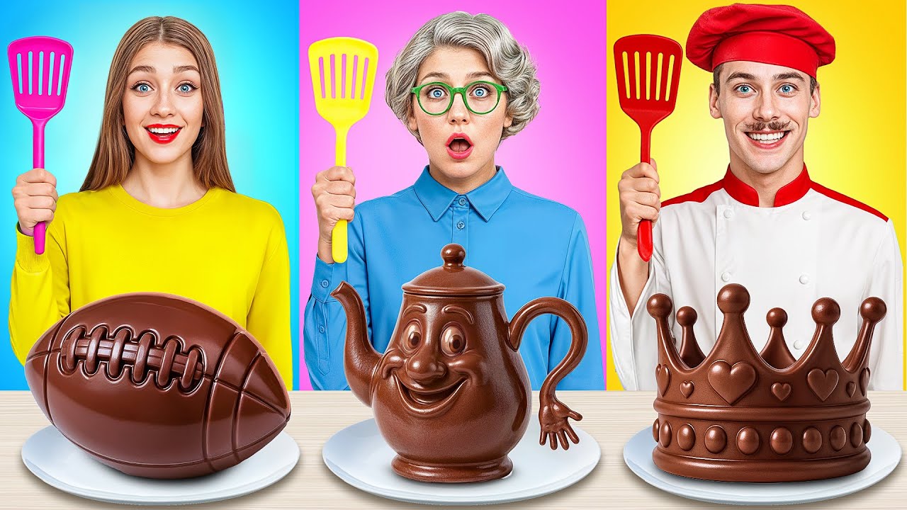 Кулинарный Челлендж: Я против Бабушки | Веселые Кухонные Трюки от Candy DO