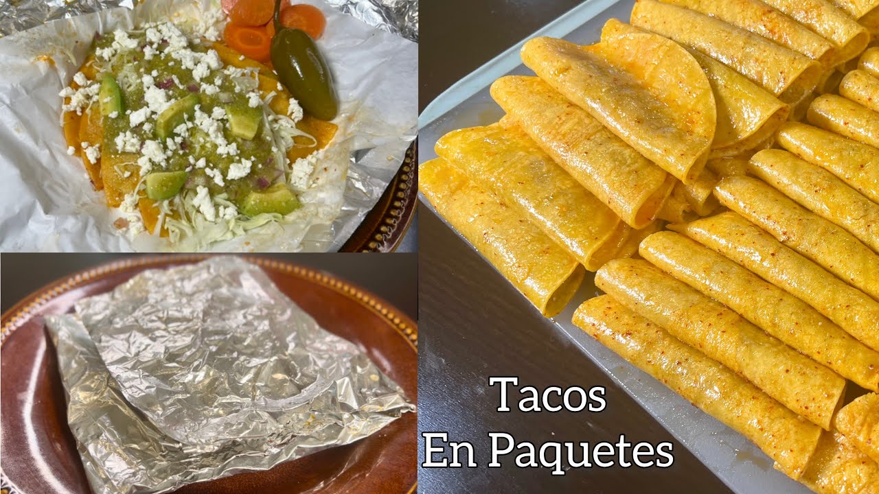 TACOS EN PAQUETE AL VAPOR PARA EMPEZAR TU PROPIO NEGOCIO / TACOS AL VAPOR / TACOS DE CANASTA