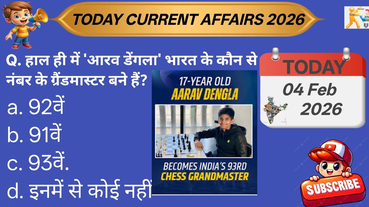 Daily Current Affairs 4 March Current Affairs 2026 NTPC|SSC|NDA All Exam#trending