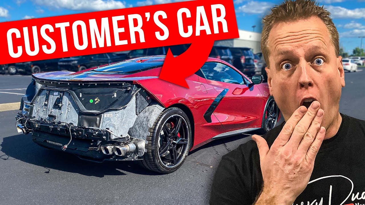We wrecked another C8. My saddest Car delivery ever