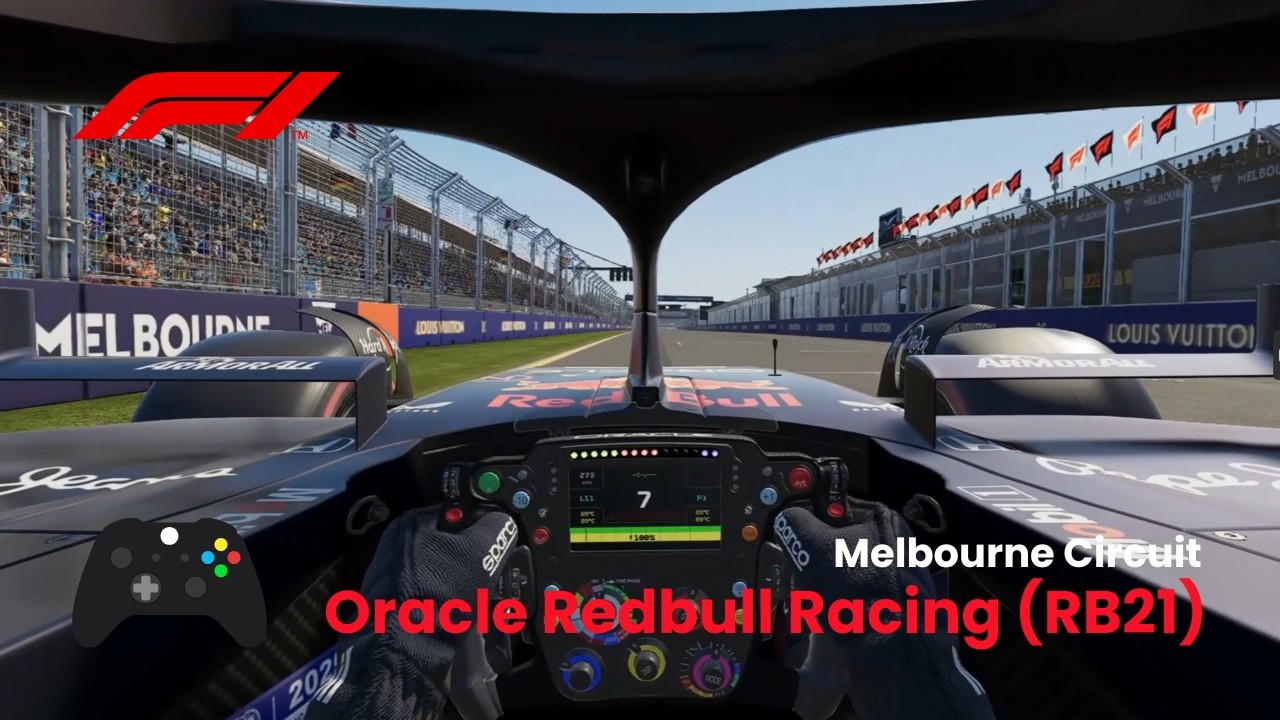 Australian GP Oracle RedBull Racing (RB21) Hotlap | F1 25
