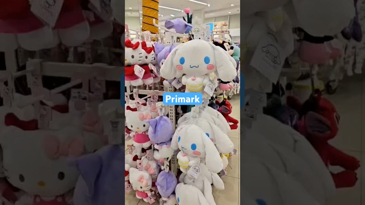 Primark x Sanrio | Adorable Sanrio Plushies Collection 2025