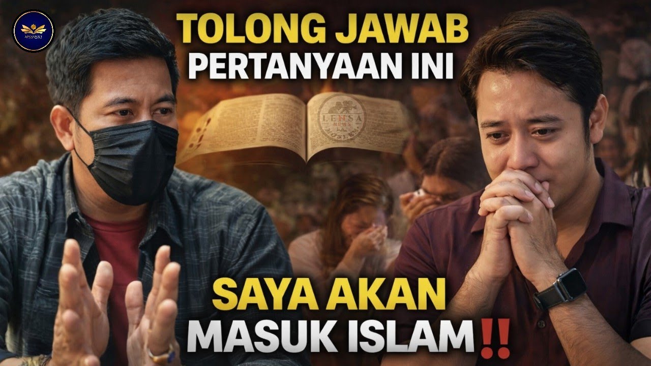 MERINDING 🔴 TOLONG JAWAB PERTANYAAN INI SAYA AKAN MASUK ISLAM ~ Zulkifli M Abbas 