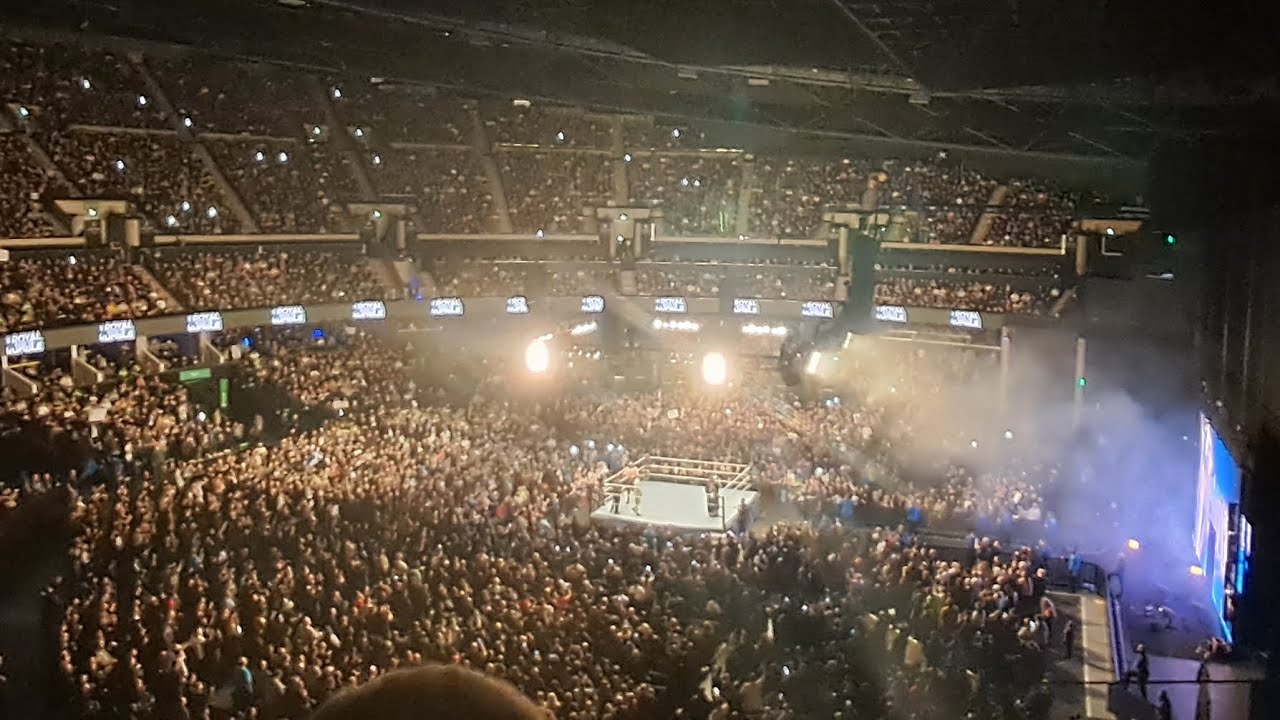 Drew McIntyre gives a heartworming promo to OVO Hydro, Glasgow, Scotland 10/01/26