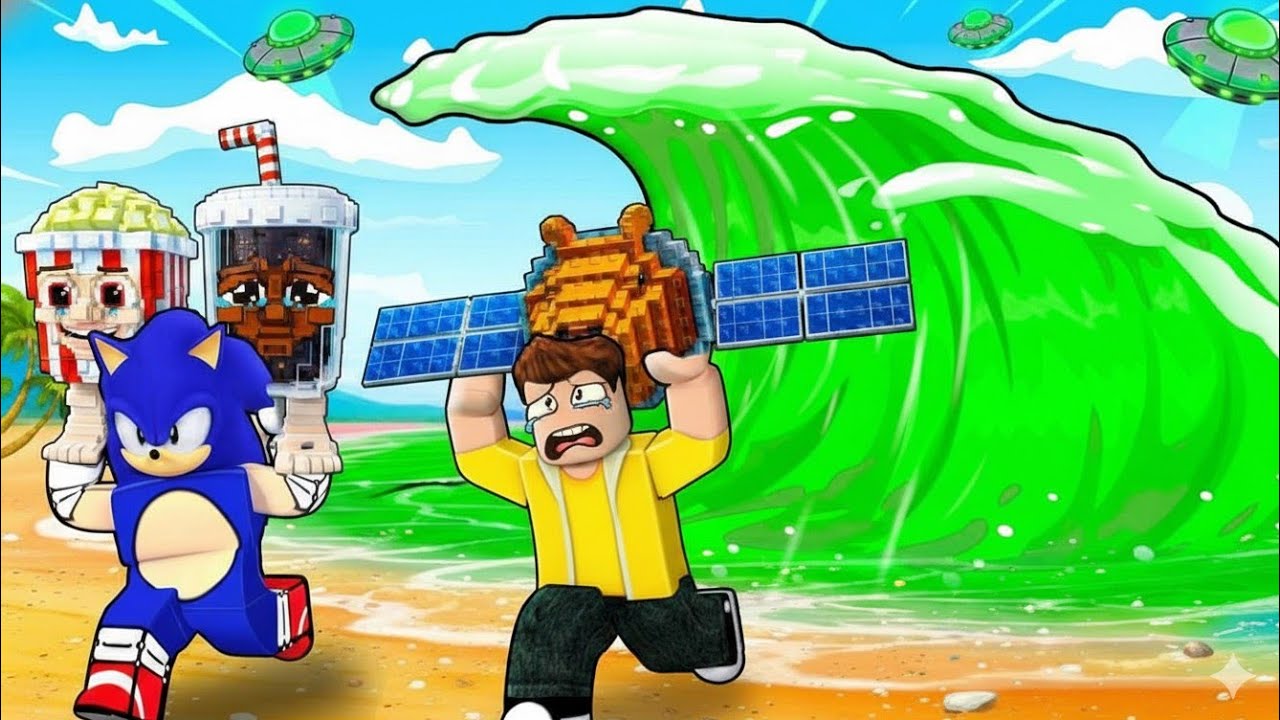 RESCUE EVERY SECRET BRAINROT FROM TSUNAMI !!