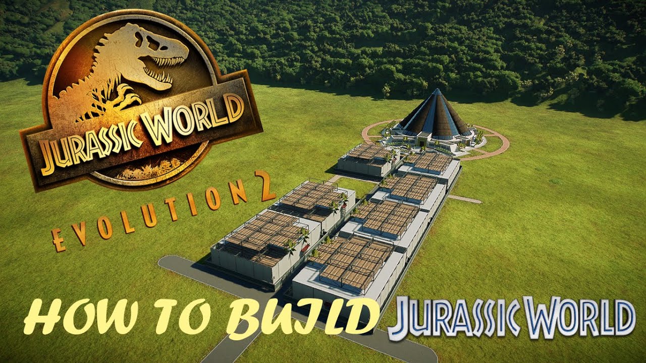 HOW TO BUILD JURASSIC WORLD! || JWE 2