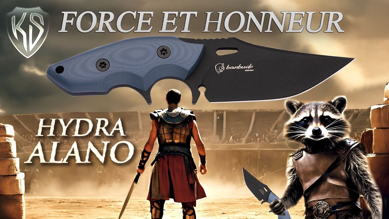 Hydra Alano : le couteau de gladiateur