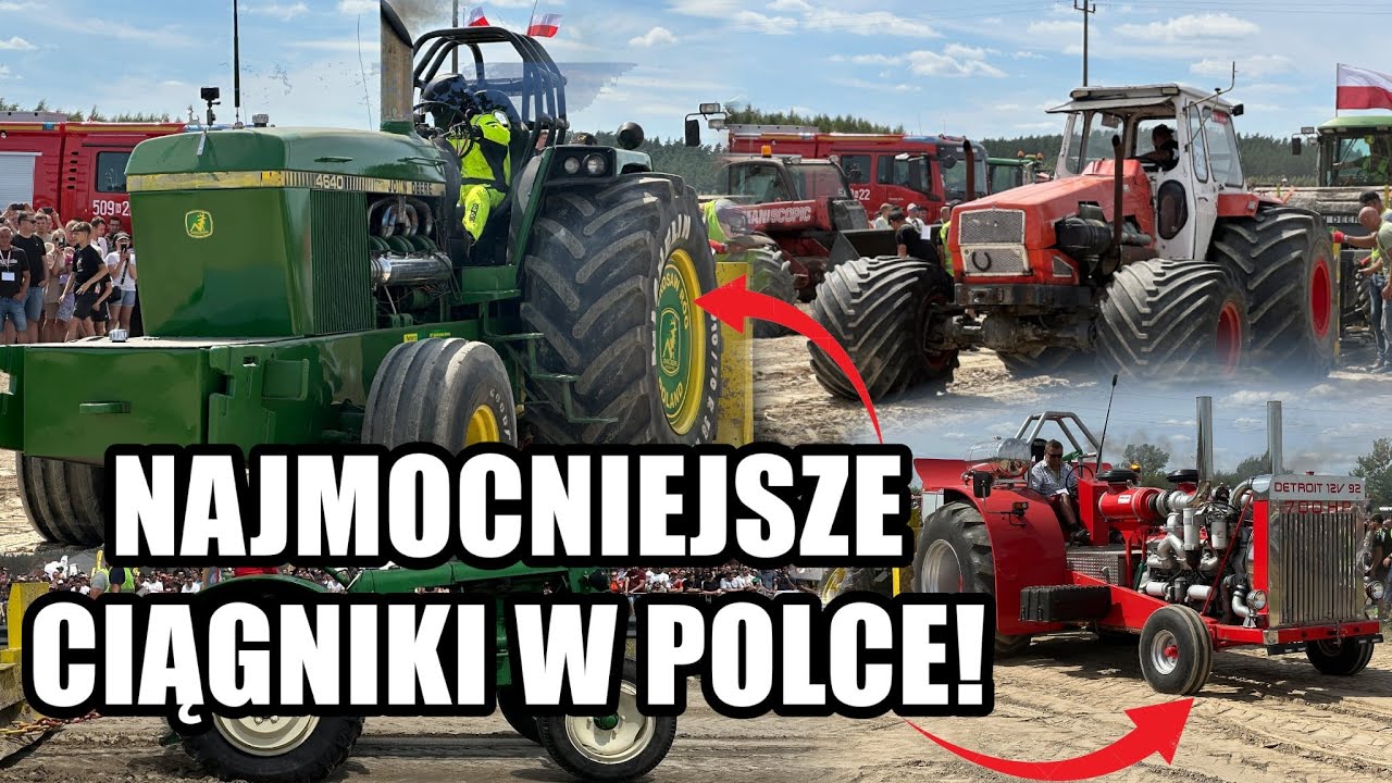 PIERWSZY TAKI TRACTOR PULLING W POLSCE